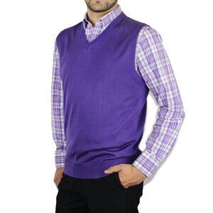 Mens Solid Sweater Vest (SV-243)